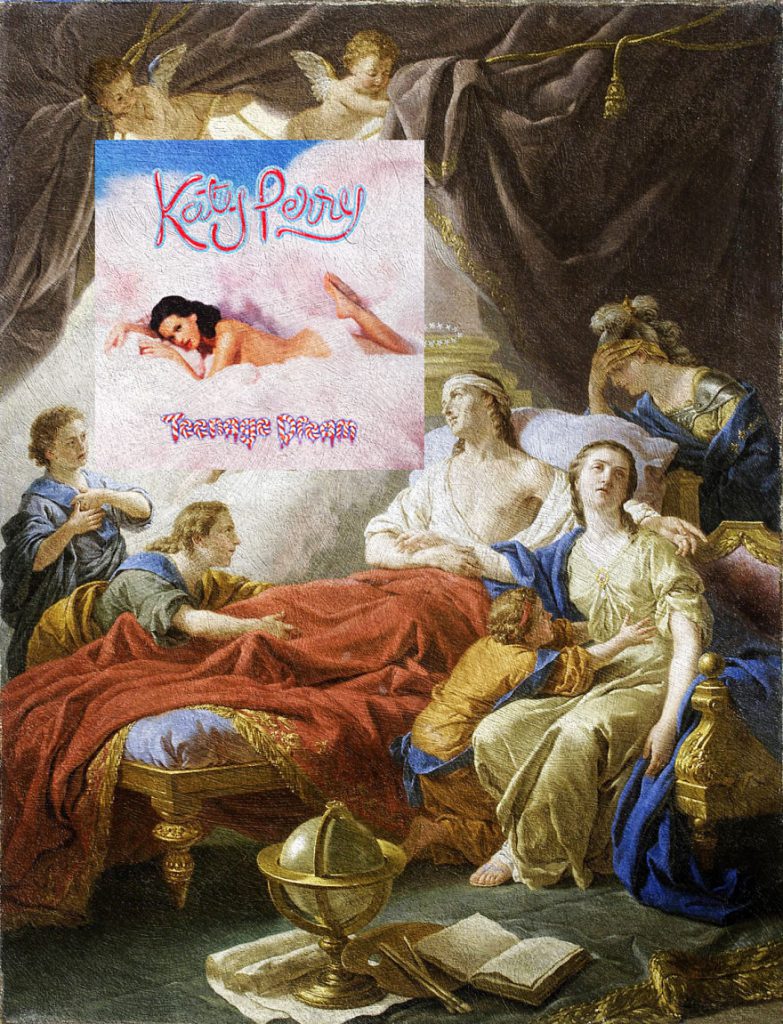 Кэти Перри Teenage Dream - Луи Жан-Франсуа Лагрене Allegory on the Death of the Dauphin