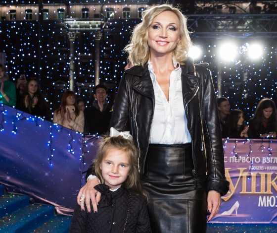 Орбакайте, Стриженовы и Пересильд на премьере мюзикла  «Золушка»