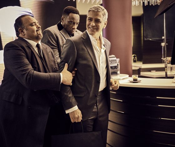 Джордж Клуни поборолся с Иеном МакШейном за чашку кофе