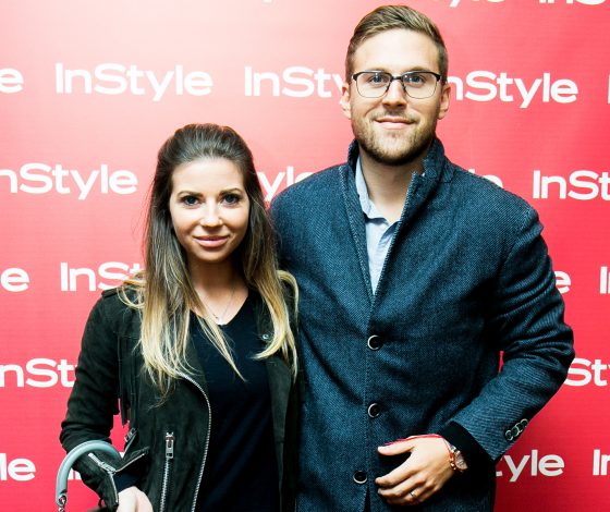 Галина Юдашкина и Петр Максаков на презентации новой коллекции Ladurée и Тима Бертона