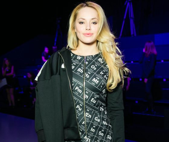 Бербер, Слуцкая и Эльвира Т на показе Dasha Gauser