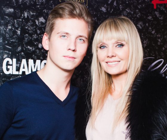 Валерия с сыном на открытии Недели Каннского Кино в Москве