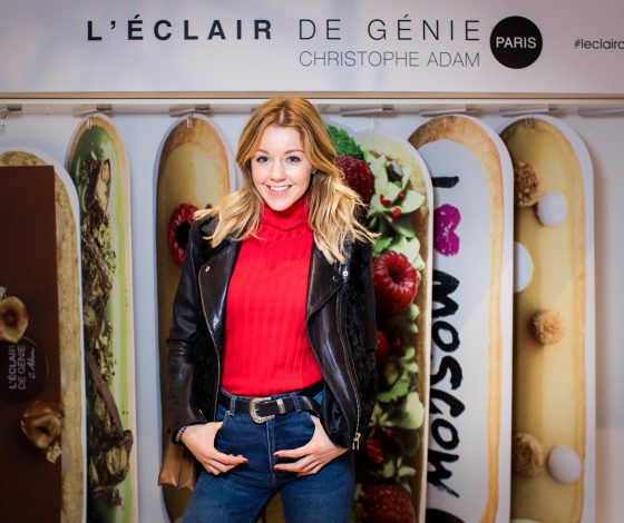 Караулова, Митрофанова и Шумакова на коктейле в кондитерской L'Eclair de Génie