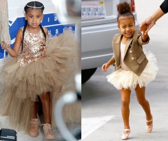 Выясняем, смогут ли дружить дети Канье Уэста и Джей Зи, Блю Айви и Норт