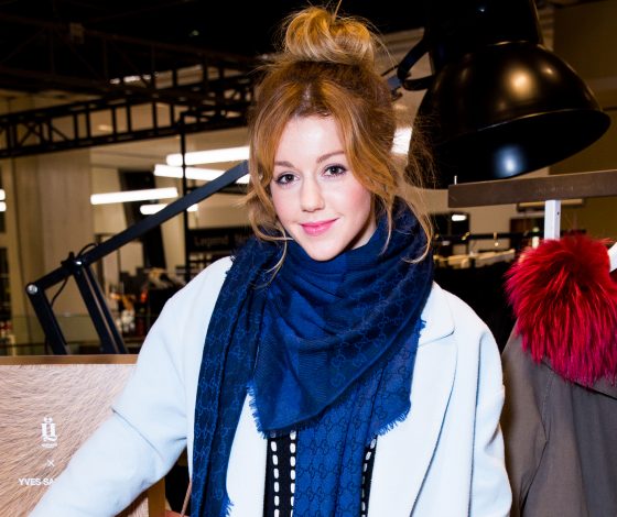 Караулова, Иванова и Долецкая на презентации коллекции «Цветной» x Yves Salomon Army