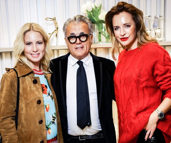 Светская Москва на открытии флагманского бутика Giuseppe Zanotti в Москве