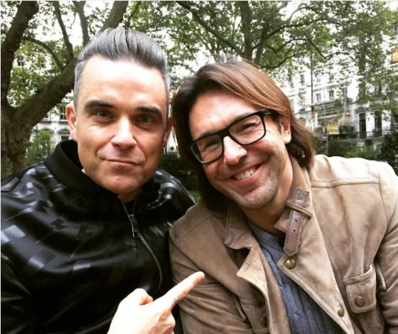 Андрей Малахов взял эксклюзивное интервью у Робби Уильямса