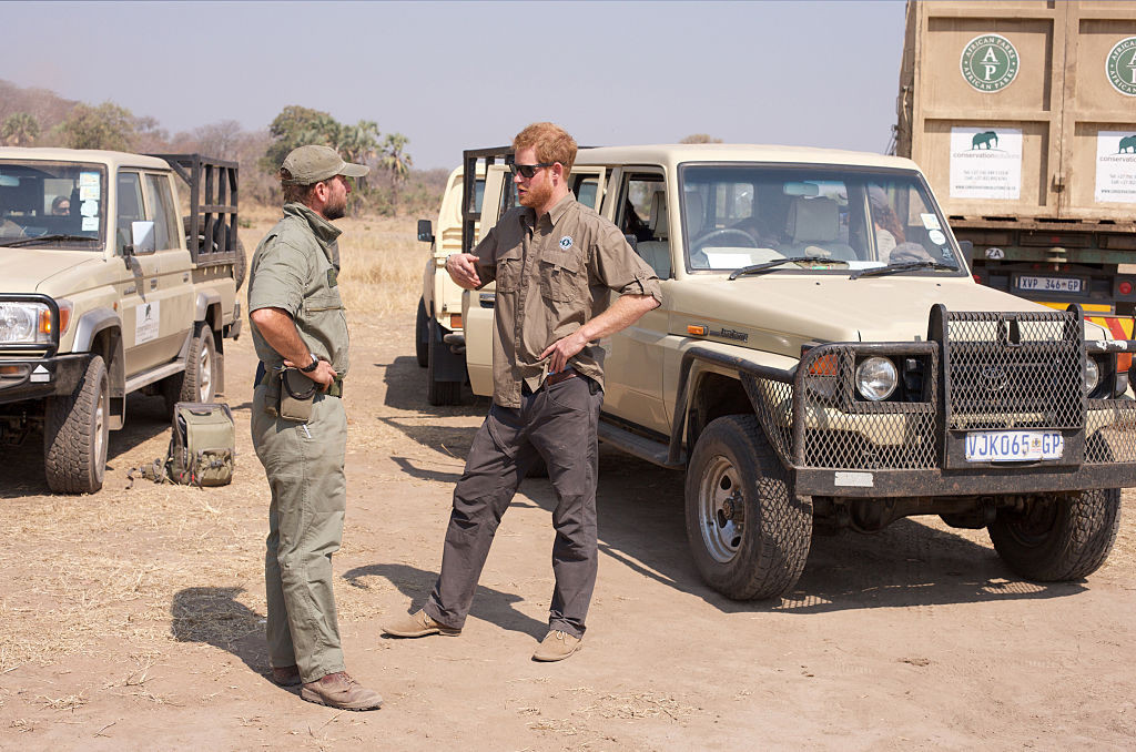 Prince Harry in Africa