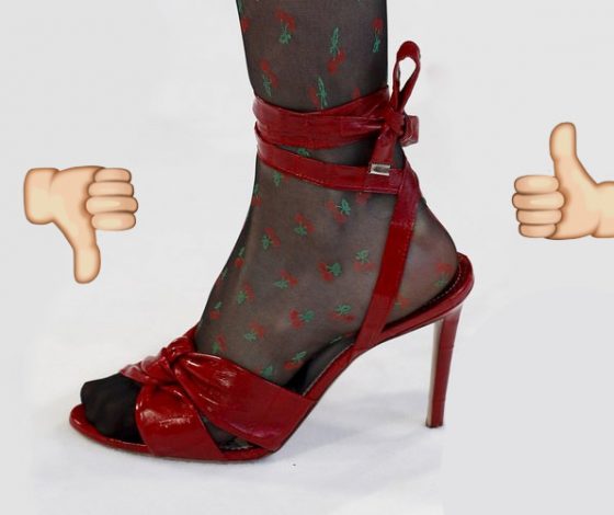 Разрыв шаблона: капроновые колготки снова в моде?