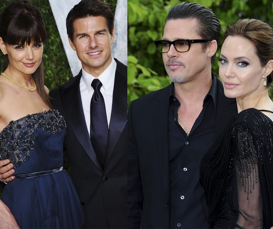 В день рождения Брэда Питта и Кэти Холмс: вспоминаем самые скандальные разводы