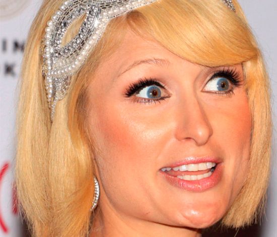 Неудачные фото Пэрис Хилтон