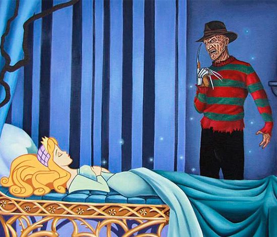 Диснеевские принцессы в руках ужасных злодеев