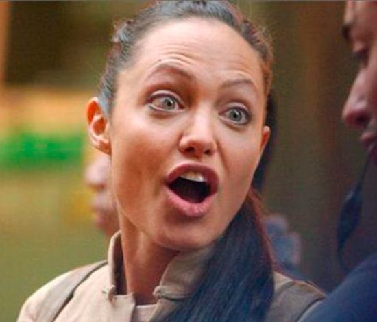 Самые неудачные фото Анджелины Джоли