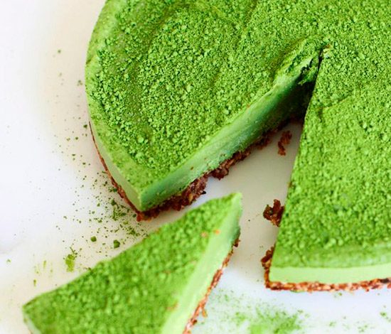 Рецепт: сырой торт из матча