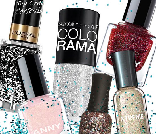 20 лучших лаков для ногтей с блестками
