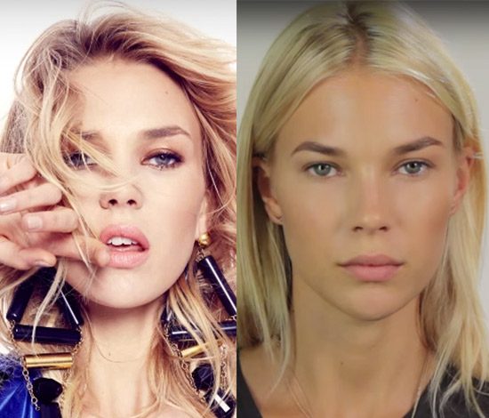 Как выглядят топ-модели без макияжа