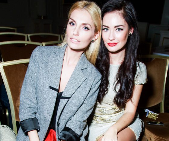 Александра Савельева и другие гости показа AnastasiAZadorina