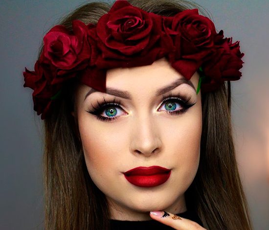 Вечерний макияж: эффект омбре на губах