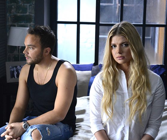 PEOPLETALK  на съемках нового клипа Насти Задорожной