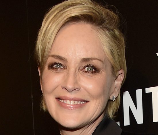 Шэрон Стоун оголила грудь