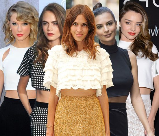 Звездный выбор: укороченный топ