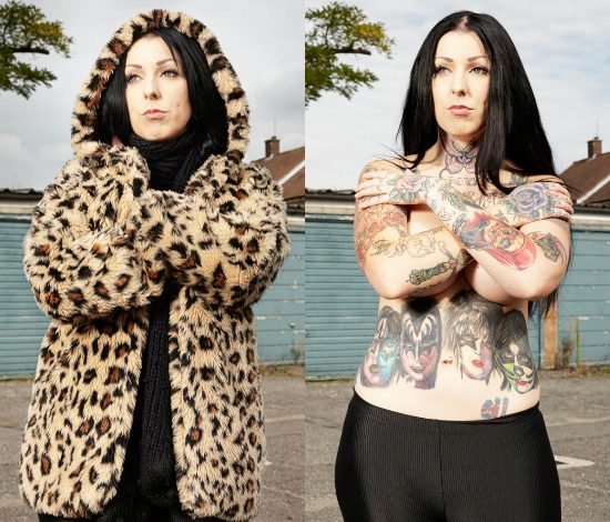 Разоблачение приличных людей: татуировки под одеждой