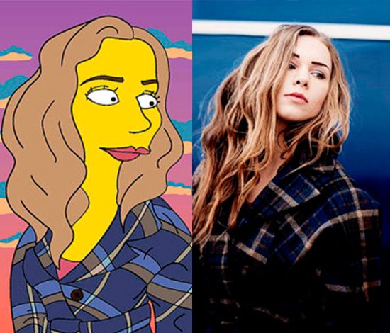 Художница превращает обычных людей в «Симпсонов»