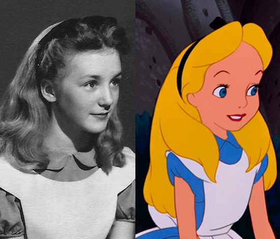 С кого Дисней рисовал Алису в Стране чудес