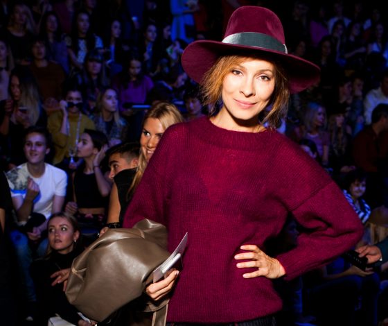 Елена Подкаминская и другие гости на показе Mari Axel