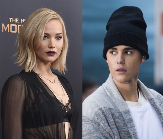 Джастин Бибер хочет встречаться с Дженнифер Лоуренс