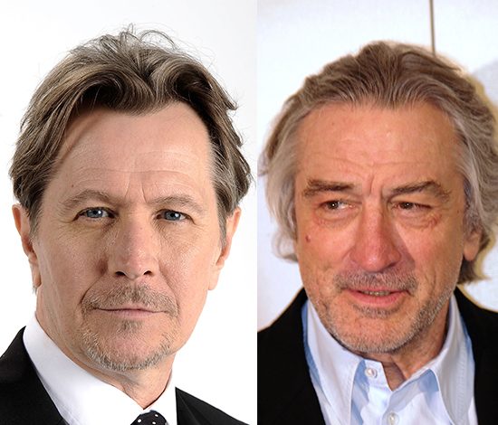 Гэри Олдмен пародирует Роберта Де Ниро