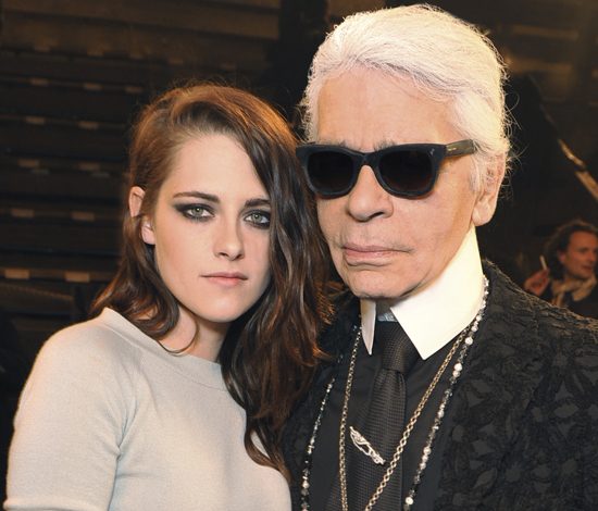 Карл Лагерфельд рассказал о работе с Кристен Стюарт