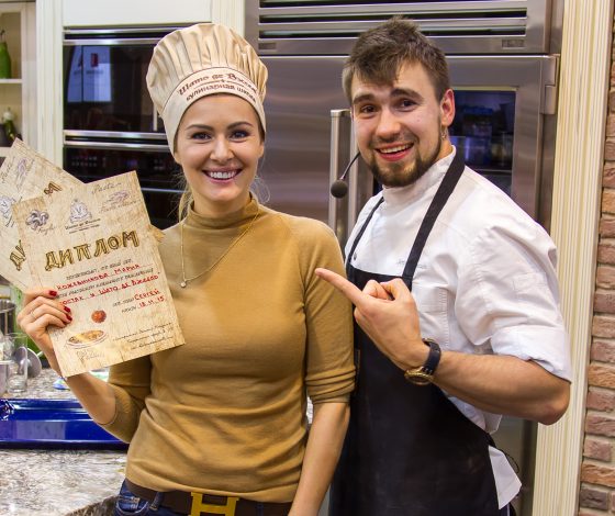 Звезды на открытии Детской Кулинарной Школы