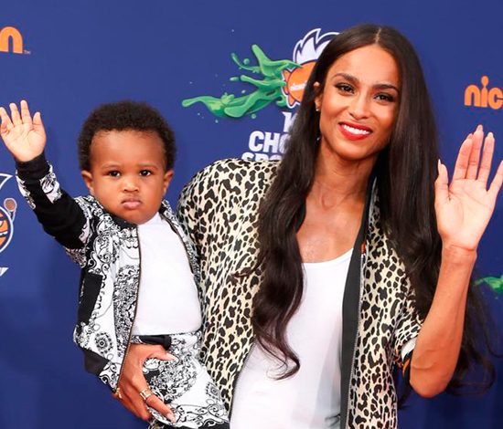 Самые трогательные фото Сиары с сыном