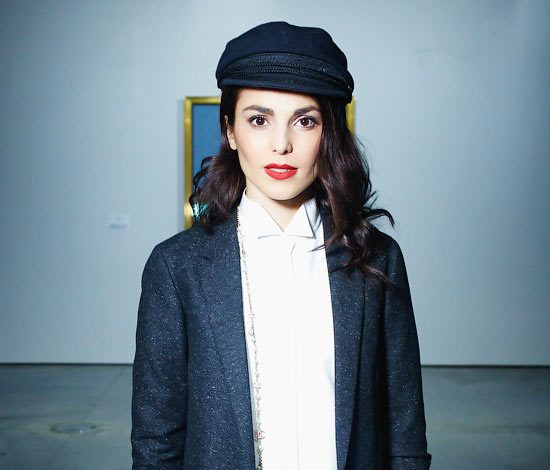 Сати Казанова и другие гости на открытии выставки Mutated reality