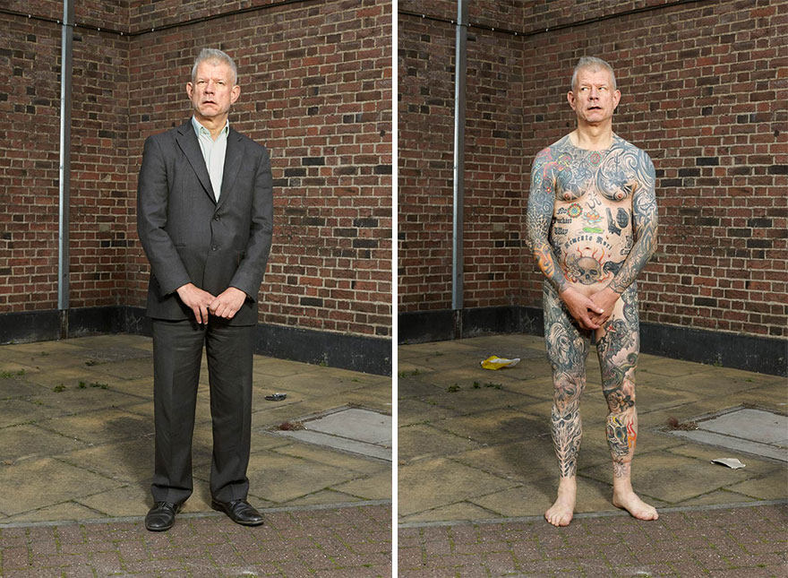 Разоблачение приличных людей: татуировки под одеждой - PEOPLETALK