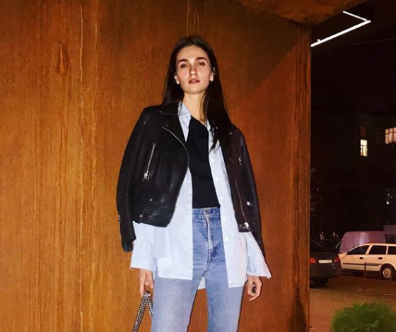 Look дня: топ-модель Элла Кандыба