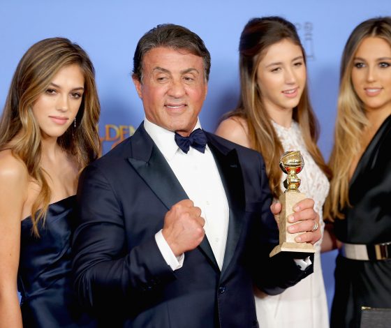 Все дочери Сильвестра Сталлоне стали «Мисс Золотой Глобус»!