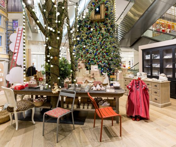 Куклы-марионетки и другие детали витрин в одном из лучших универмагов Парижа