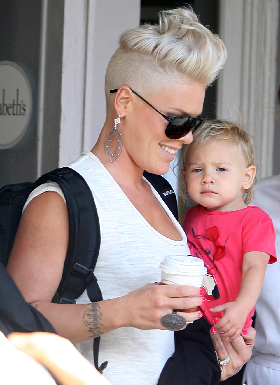 Pink And Willow Step Out In NYC