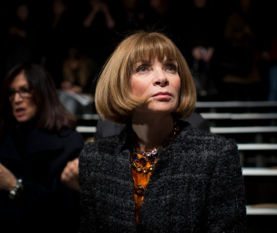 Анна Винтур разбивает стёкла взглядом. Не веришь?