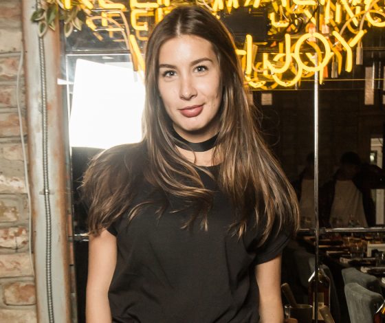 Кети Топурия на бранче Андрея Беднякова и Johnnie Walker