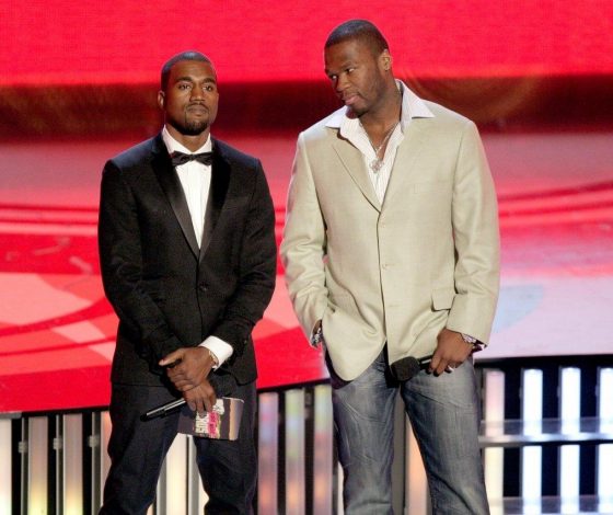 Конфликт поколений: 50 Cent издевается над Канье Уэстом