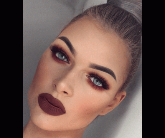 Новый тренд — красный макияж глаз. Советы стилистов