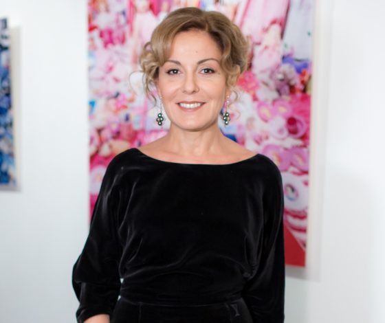 Сати Спивакова и другие звезды на открытии выставки Identity в галерее RuArts