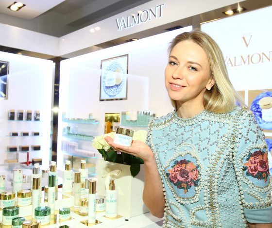 Светская Москва на открытии корнера Valmont в ЦУМе