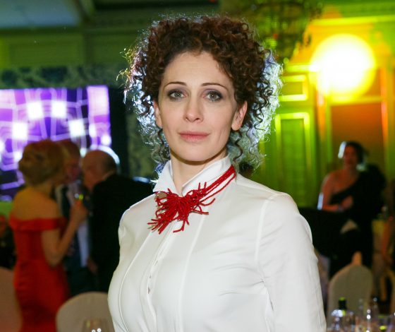 Данила Козловский, Ксения Раппопорт и Артем Королев на благотворительном «Зимнем Балу»