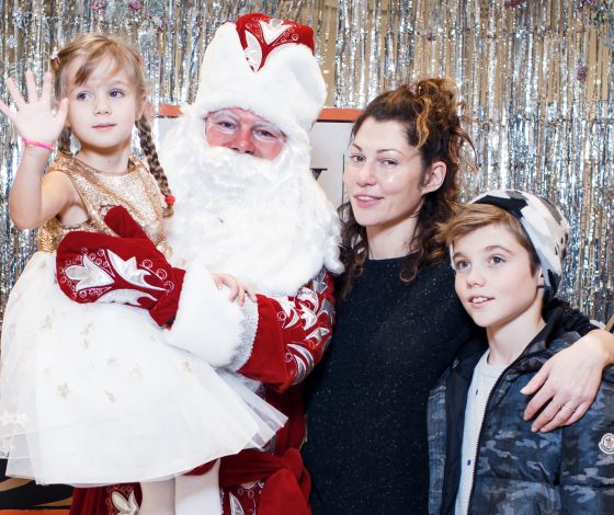 Светская Москва на детском празднике в ЦУМе