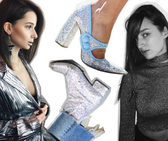 Как носить блестящие вещи, чтобы было модно?