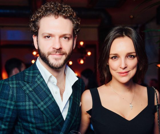 Константин и Алина Крюковы и другие звезды на вечеринке «Moscow in Saint-P» в ресторане Godji